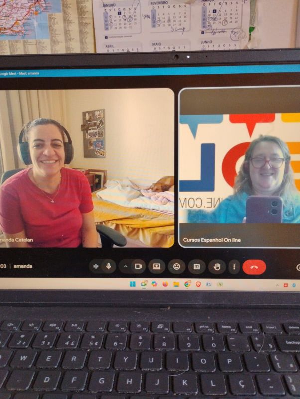 Muchsimas gracias por todo! Aprender espaol con una profesora tan maravillosa fue mejor de lo que esperaba cuando decid empezar en un curso. Estoy terminando este ciclo de clases, pero no voy a terminar con el cario y la amistad, que van durar para siempre!